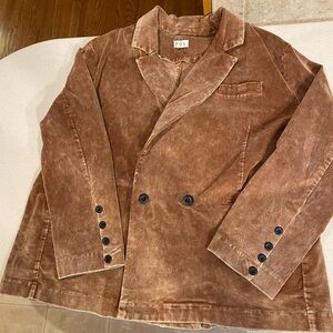 POL corduroy tan jacket